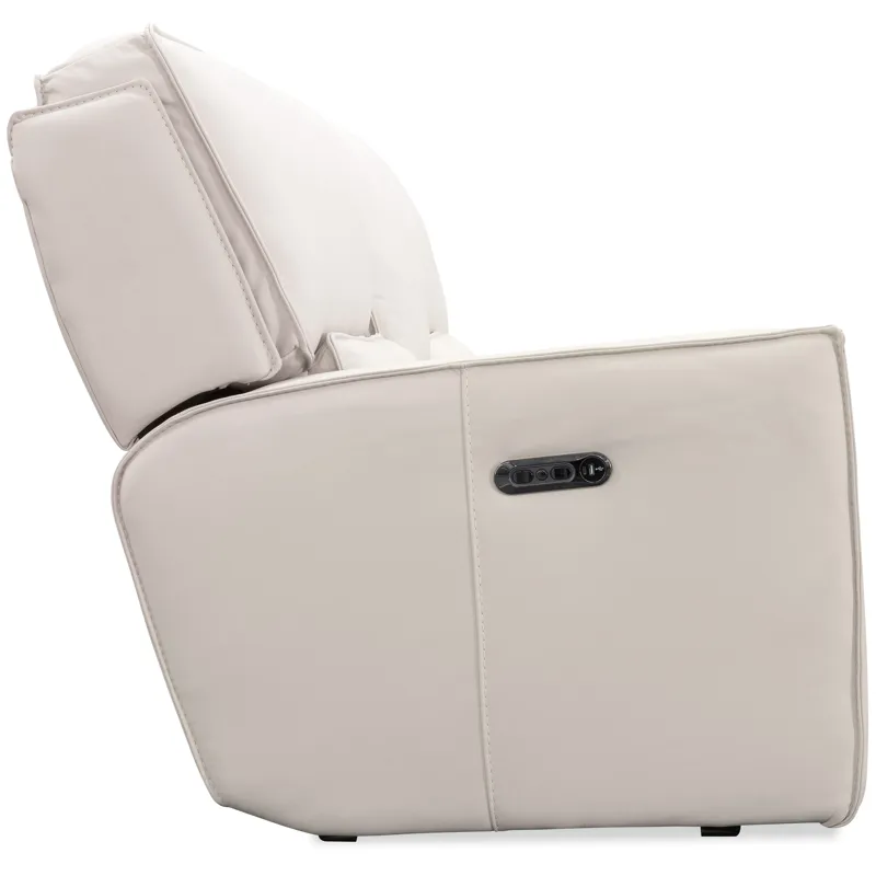MS Miles Zero Gravity Console Loveseat with Power Recline & Power Headrest