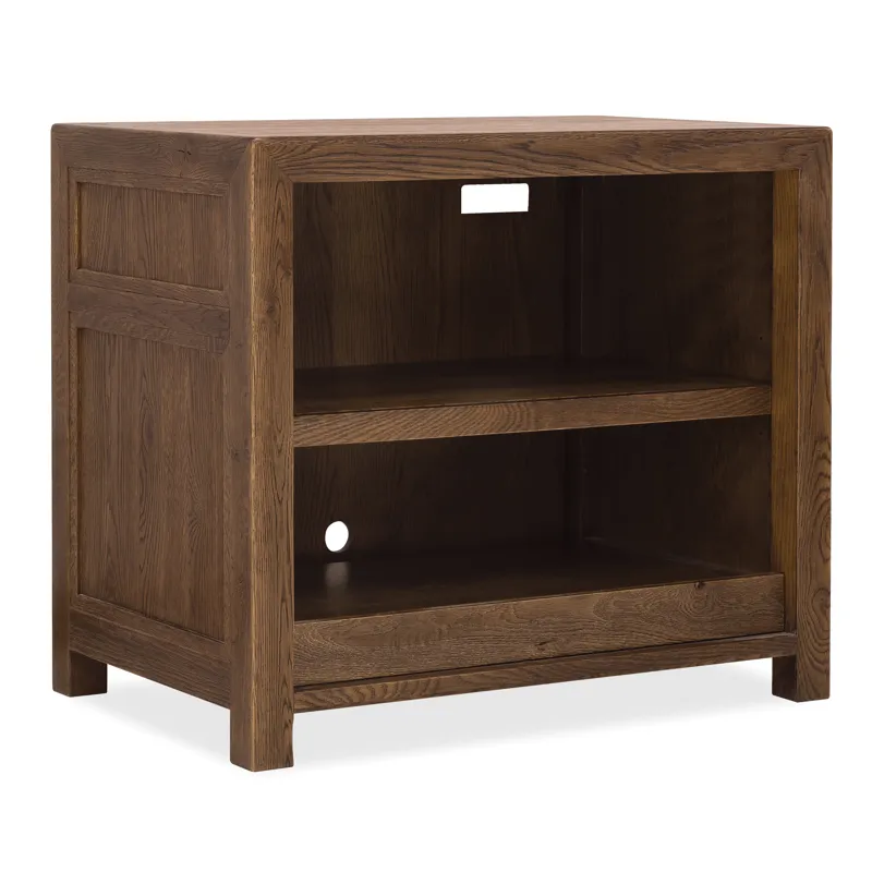Driftwood Open Shelf Cabinet