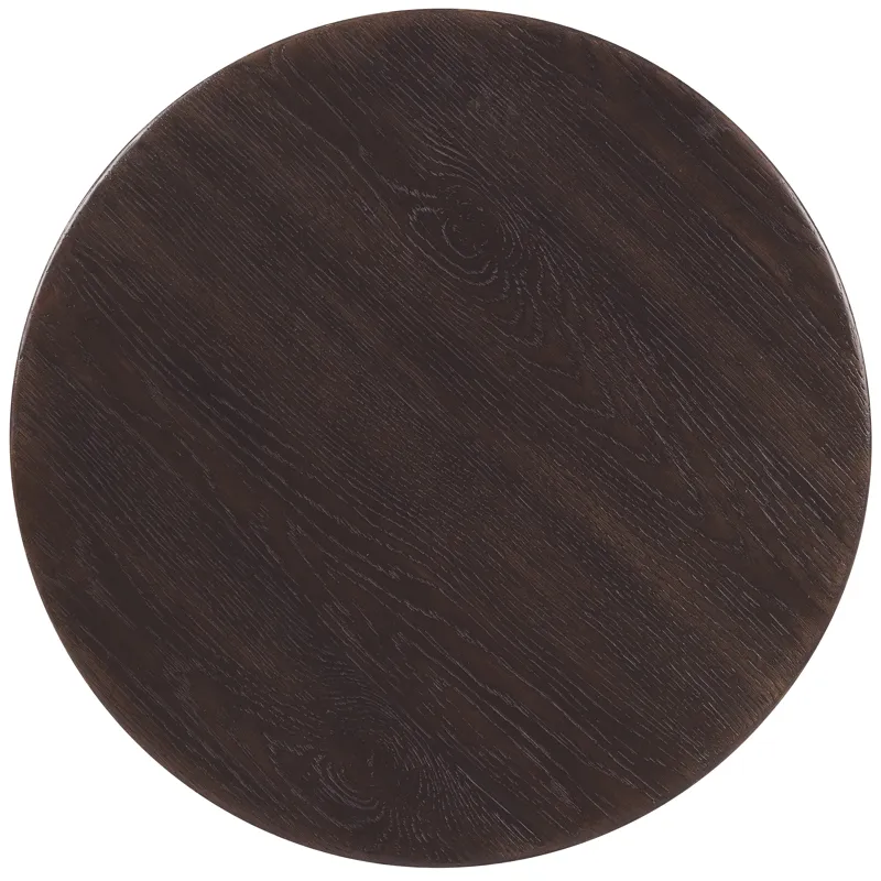 Driftwood Round End Table