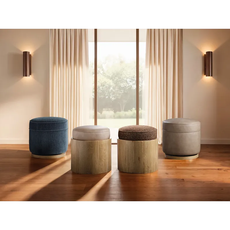Hooker Ready-Made Upholstery Berkley Storage Footstool