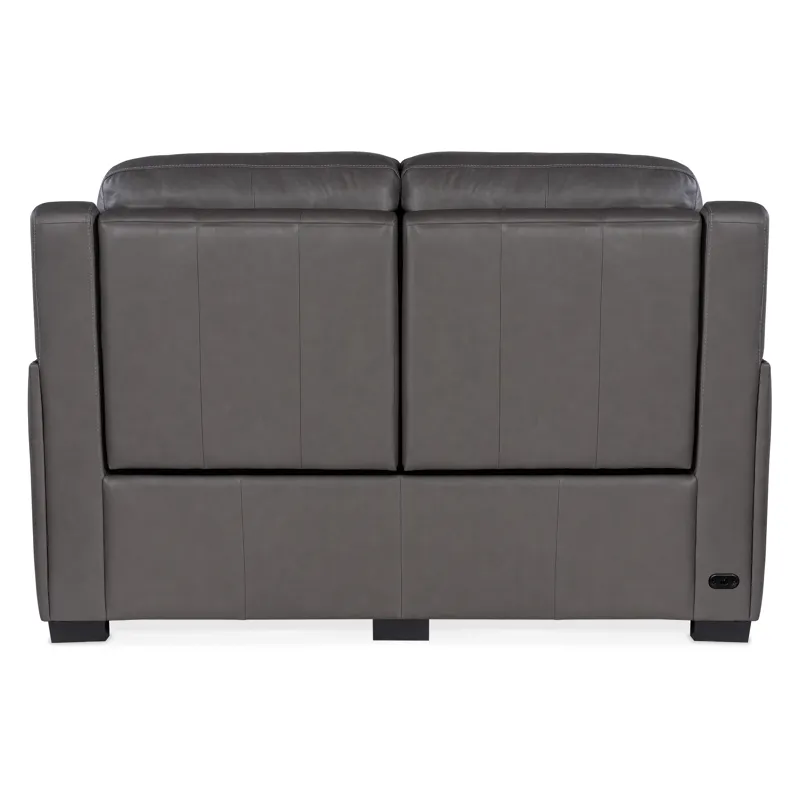 McKinley Power Loveseat with Power Headrest & Lumbar Silo