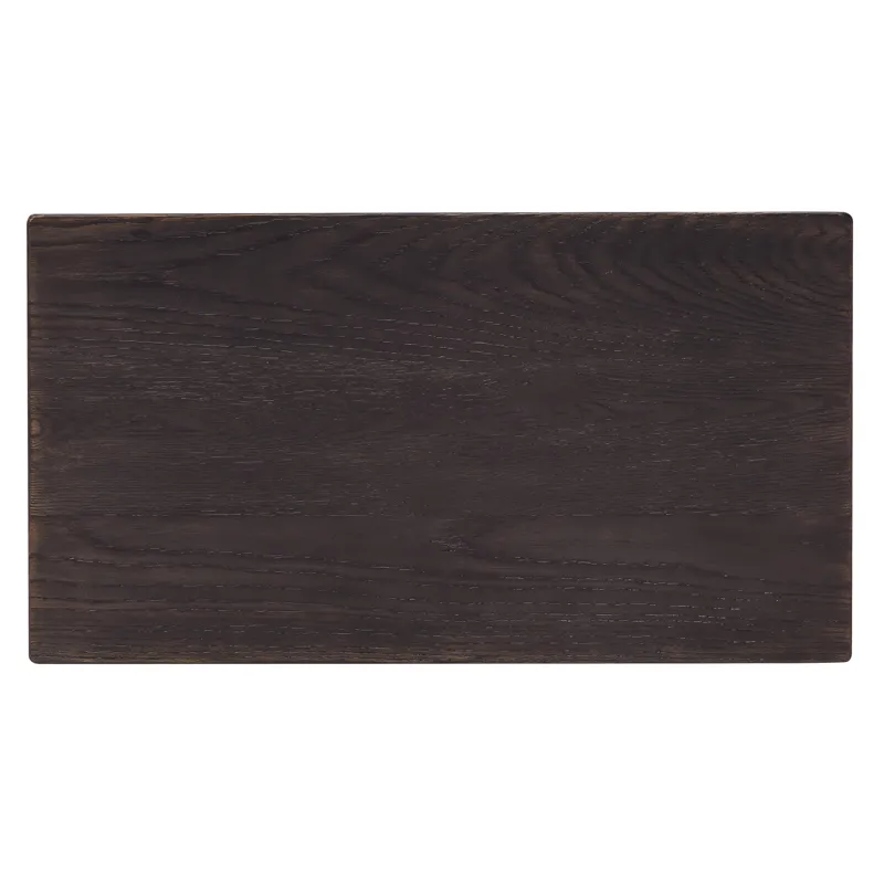 Driftwood Three-Drawer Nightstand