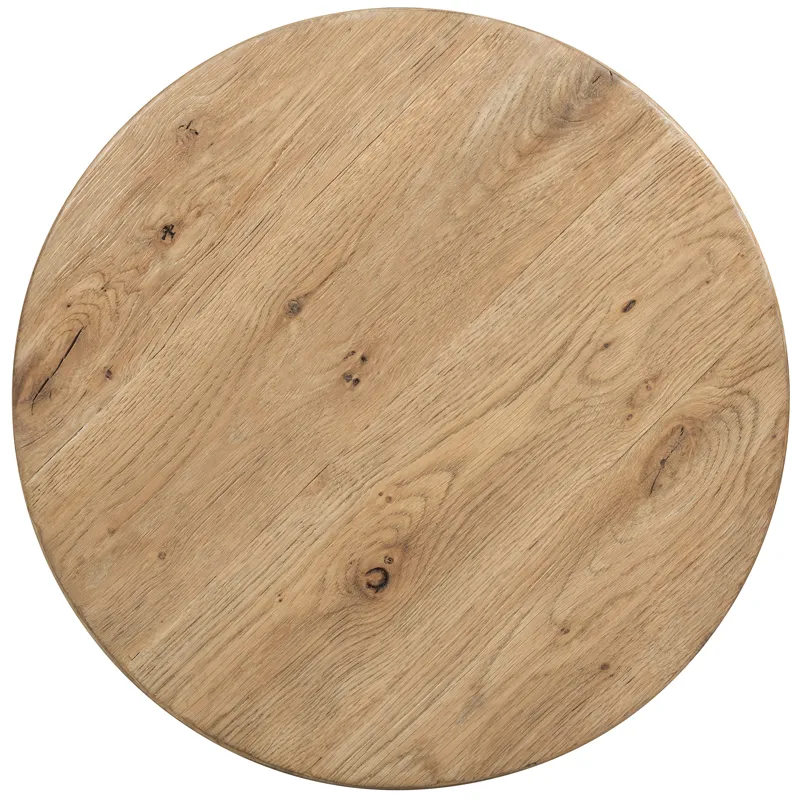 Driftwood Round End Table