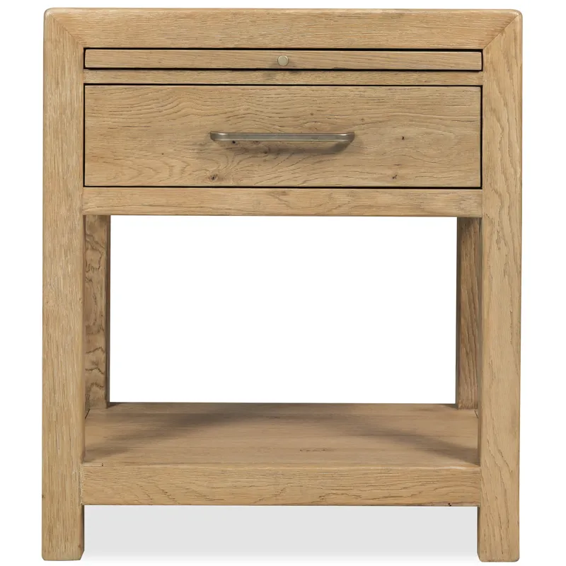 Driftwood One-Drawer Nightstand