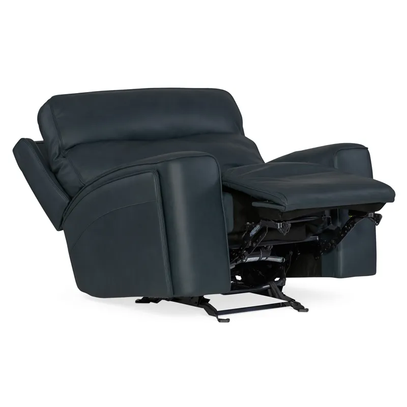 Hooker Ready-Made Upholstery Riverton Power Gliding Recliner with Power Headrest and Lumbar