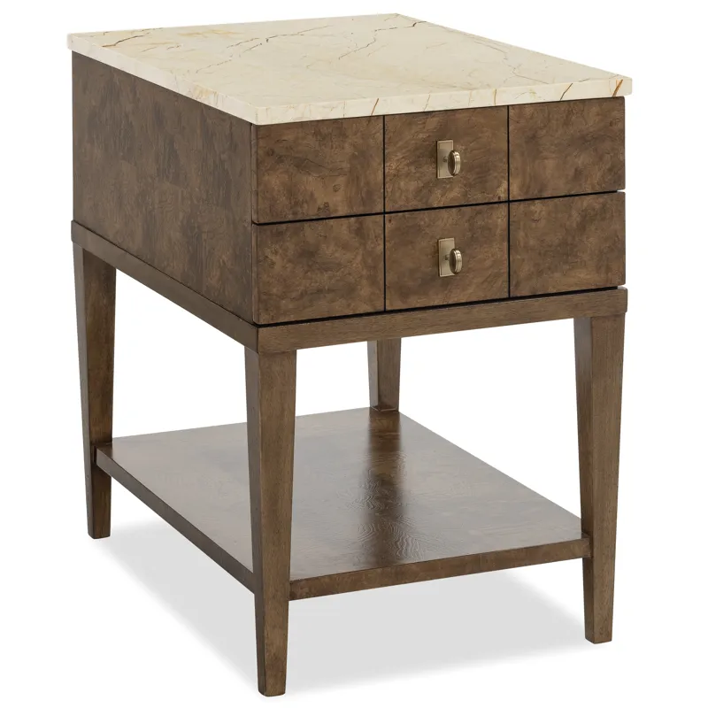 Melange Penelope Chairside Table
