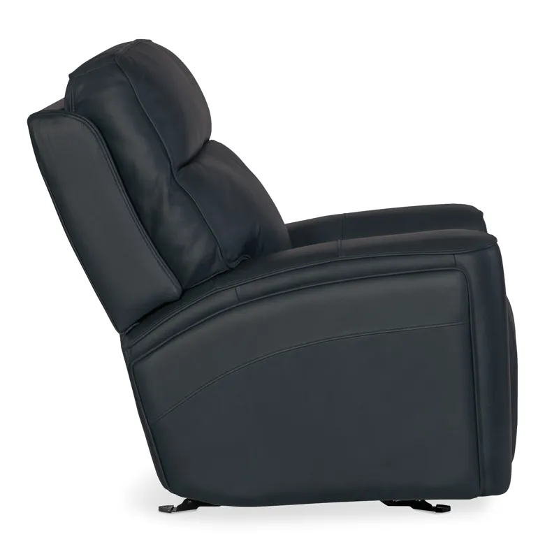 Hooker Ready-Made Upholstery Riverton Power Gliding Recliner with Power Headrest and Lumbar