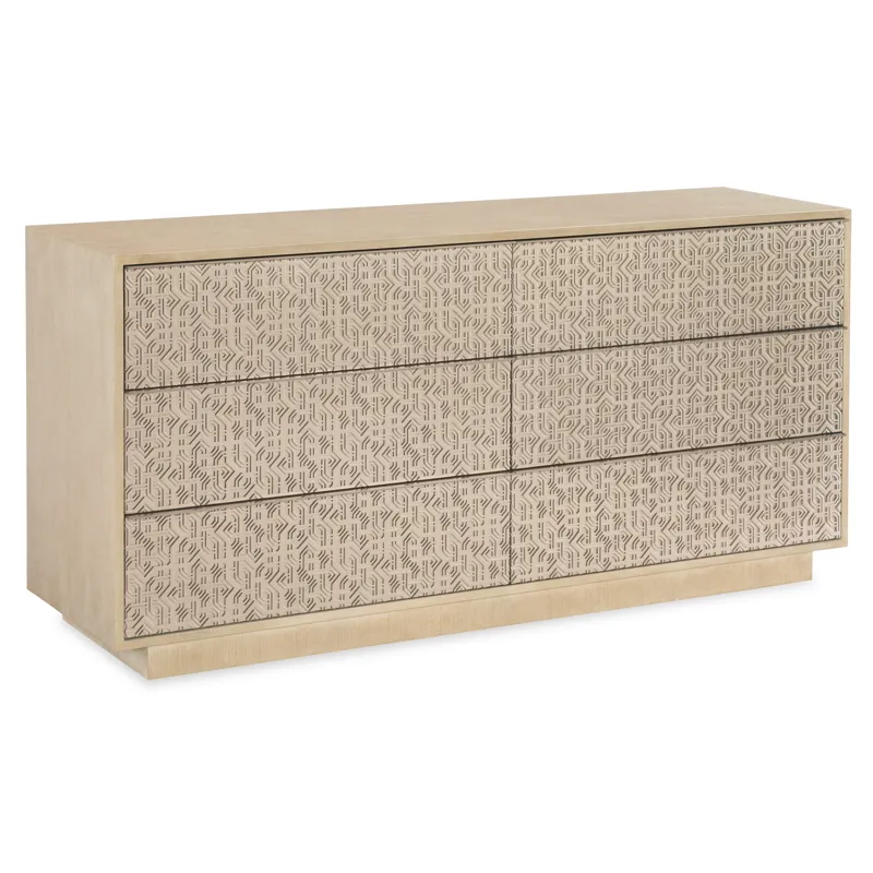 Geometry Six Drawer Dresser
