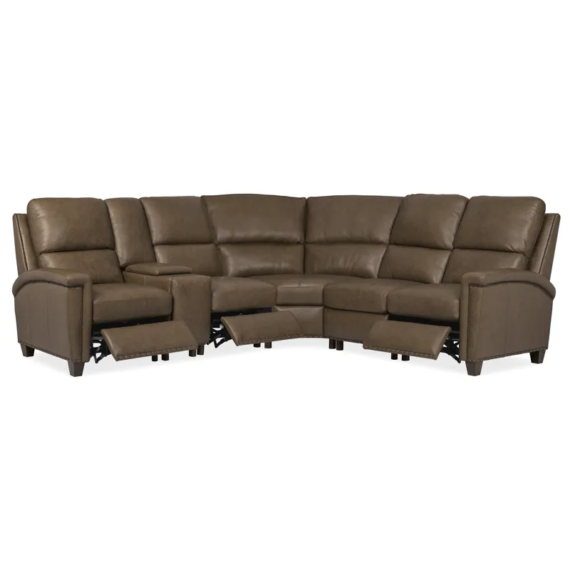 Hooker Ready-Made Upholstery Julian Six-Piece Reclining Sectional