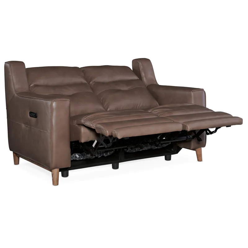 Lachlan Power Recline Loveseat w/ Power Headrest Silhouette
