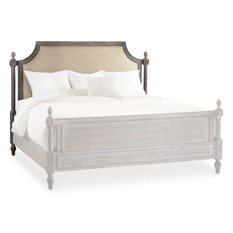 Uph Poster Headboard (Fabric) King-California King Silhouette