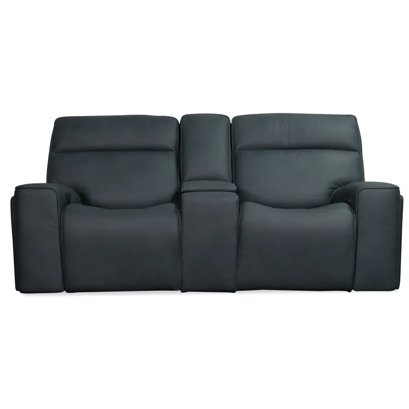 Riverton Power Gliding Console Loveseat with Power Headrest and Lumbar