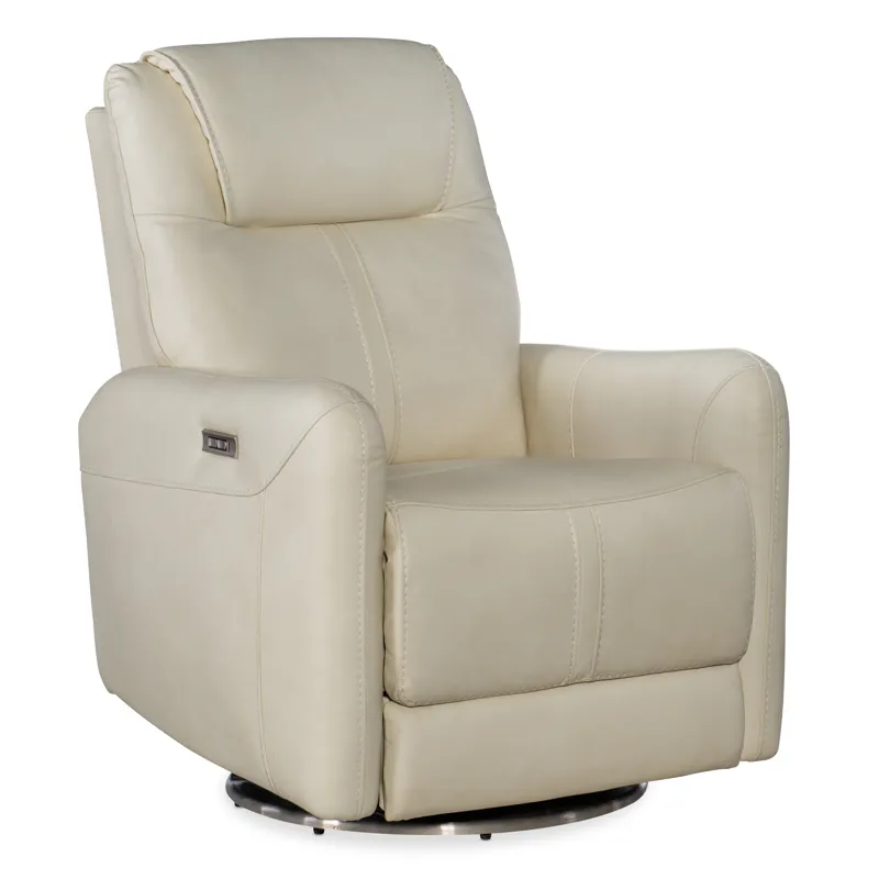 RC Steffen Swivel Power Recliner with Power Headrest