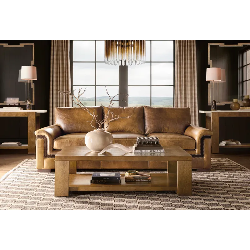 Melange Mulholland Rectangle Cocktail Table