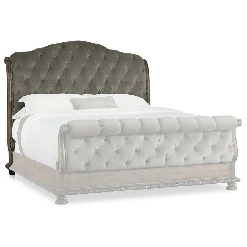 Rhapsody King-California King Tufted Headboard Silhouette