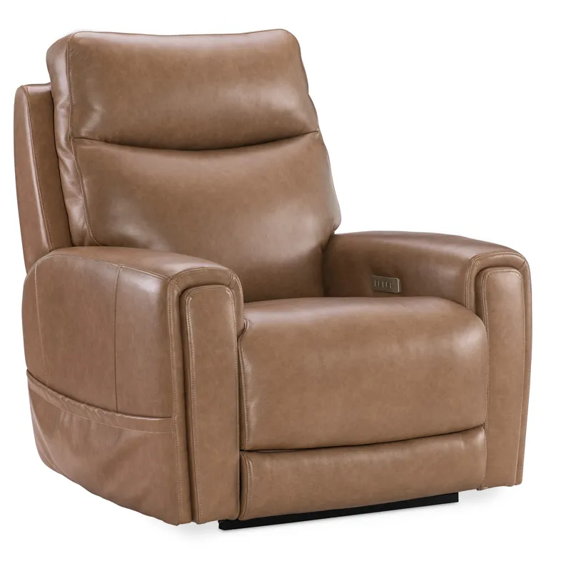 Hooker Ready-Made Upholstery Raze Lift Chair with Power Recline, Power Headrest, Lumbar, Heat and Massage
