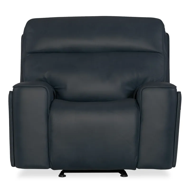 Hooker Ready-Made Upholstery Riverton Power Gliding Recliner with Power Headrest and Lumbar