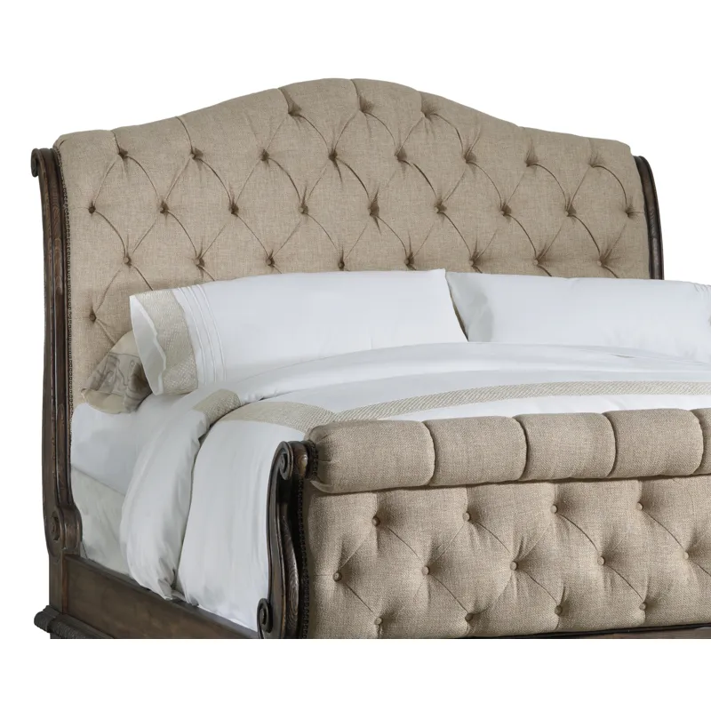 Rhapsody California King-King Tufted Headboard Silhouette