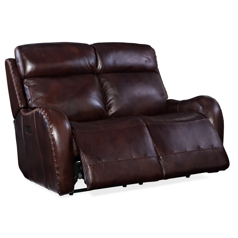 Chambers Power Recliner Loveseat w/ Power Headrest Silhouette