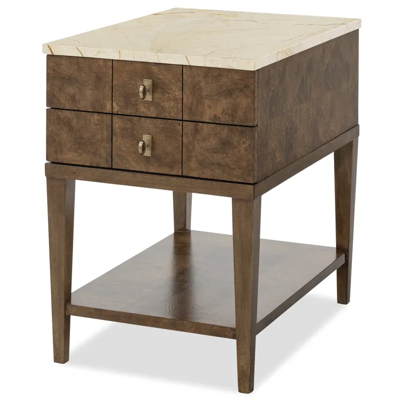 Melange Penelope Chairside Table