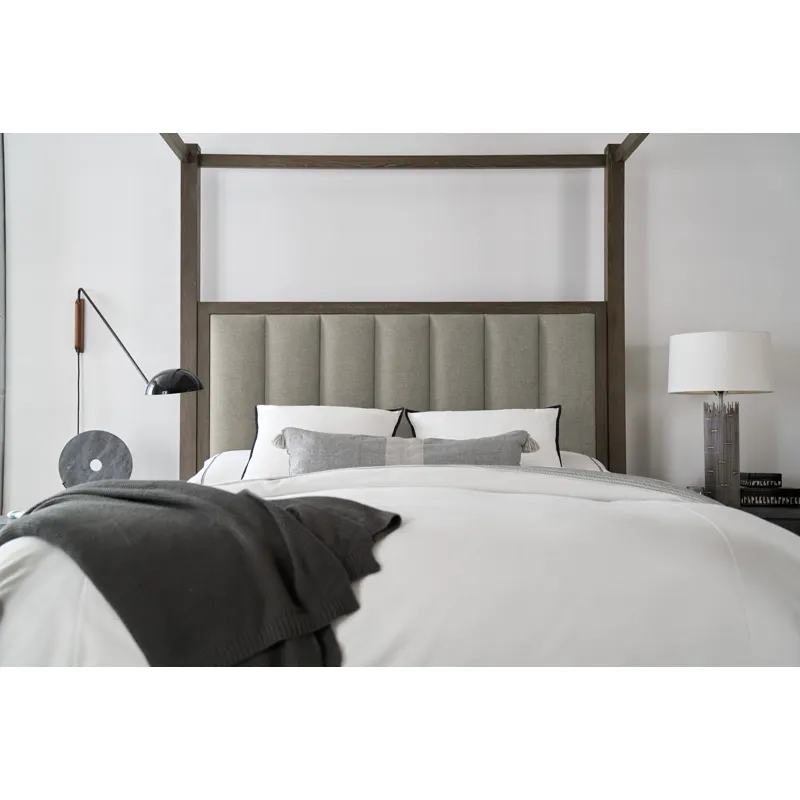 Miramar Aventura Jackson King Poster Bed w-Tall Posts & Canopy Detail