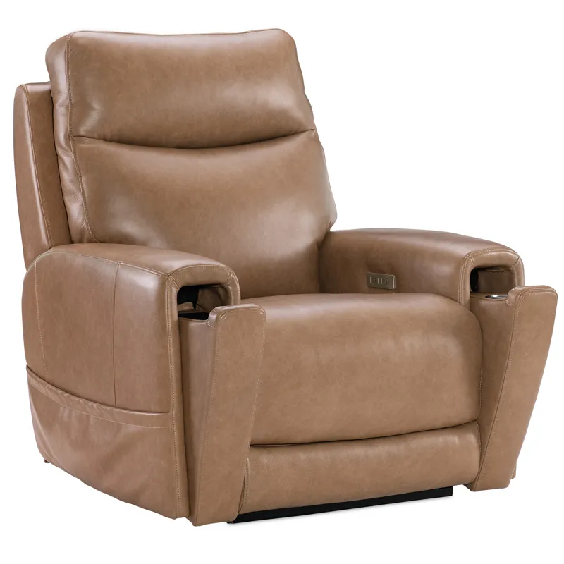 Hooker Ready-Made Upholstery Raze Lift Chair with Power Recline, Power Headrest, Lumbar, Heat and Massage