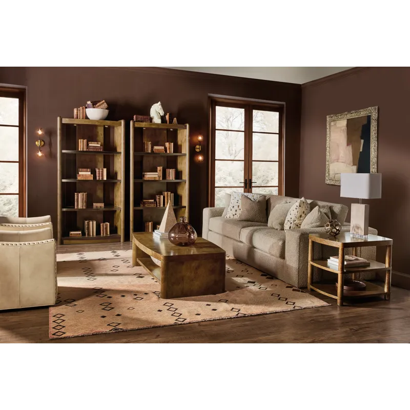 Melange Romano Rectangle Cocktail Table