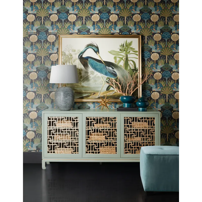 Commerce and Market Commerce & Market Trellis Entertainment Credenza