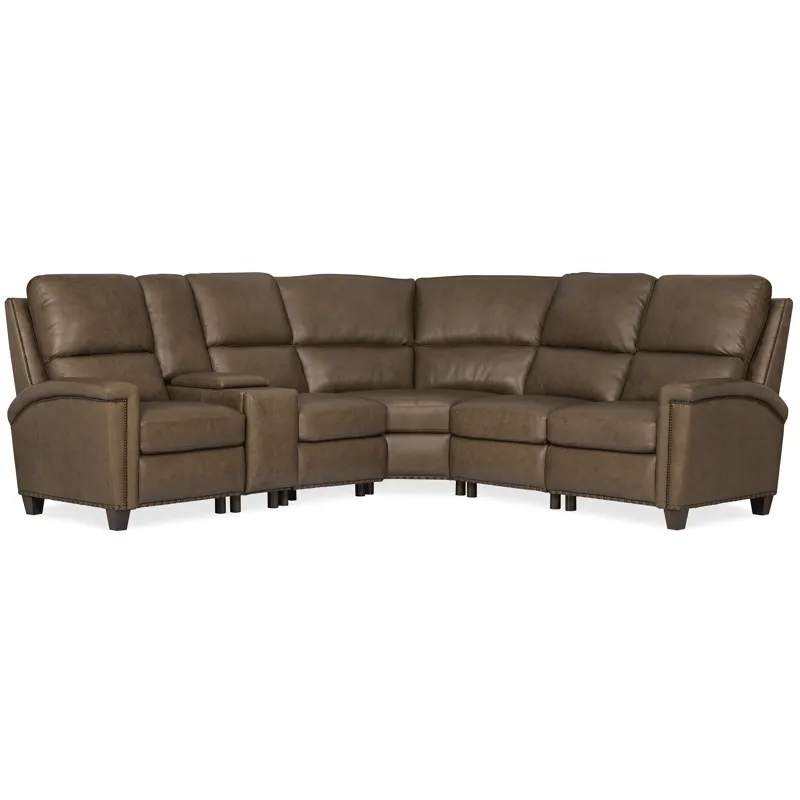 Hooker Ready-Made Upholstery Julian Six-Piece Reclining Sectional