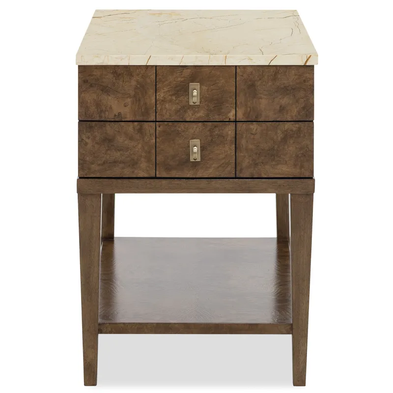 Melange Penelope Chairside Table