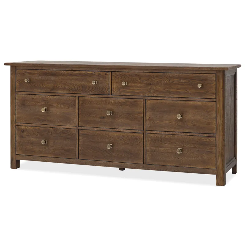 Driftwood Eight-Drawer Dresser