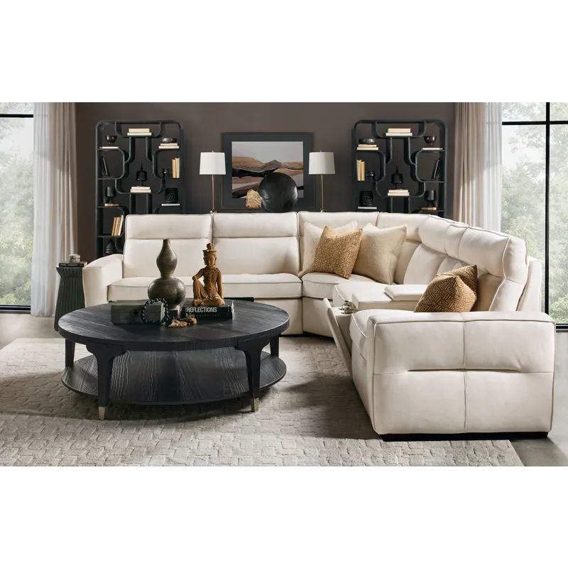 Hooker Ready-Made Upholstery Vann Six-Piece Power Sectional