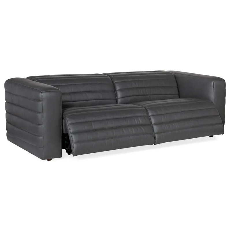 Chatelain 1.5 LAF/RAF 2 over 2 Power Sofa with Power Headrest Silo