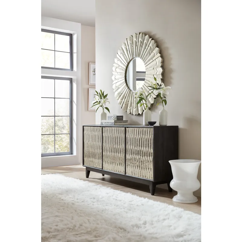 Shimmer Three-Door Credenza Room