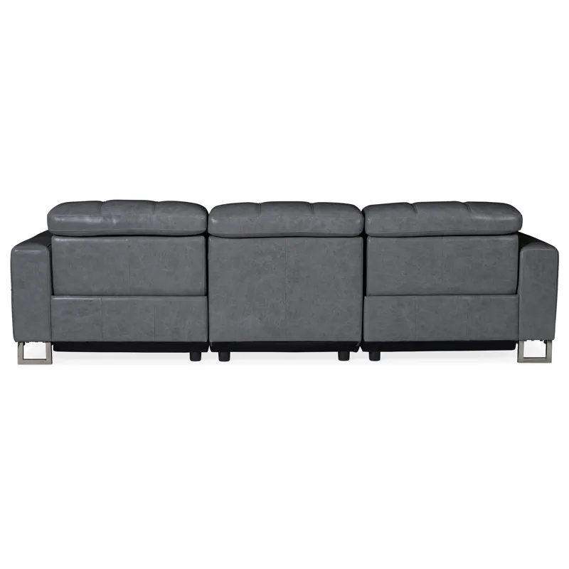 Giancarlo Power Recline Sofa w/ Power Headrest Silhouette
