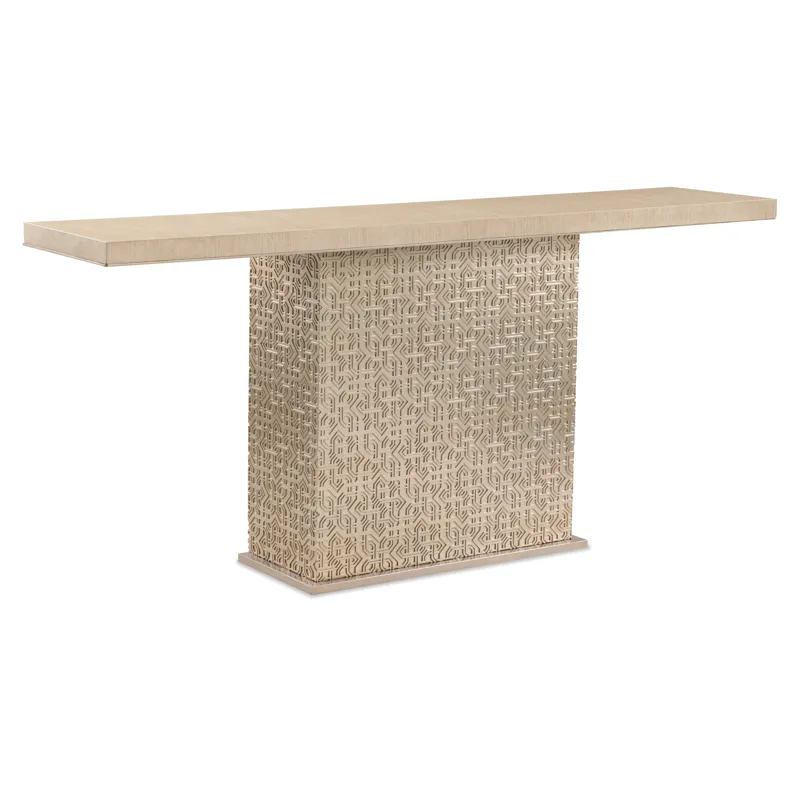 Geometry Console Table