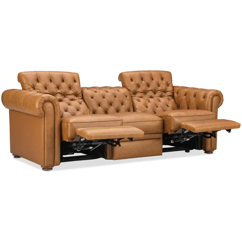 Hooker Ready-Made Upholstery Glover Power Reclining Sofa with Power Headrest