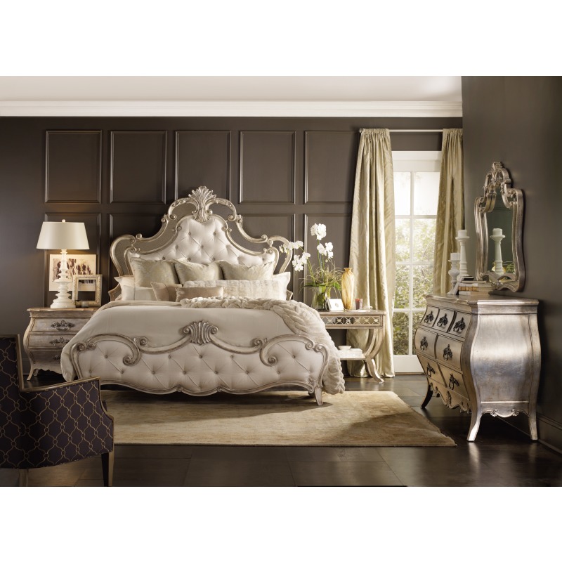 Hooker Furniture Sanctuary Sleigh Bed - Thumbnail 3