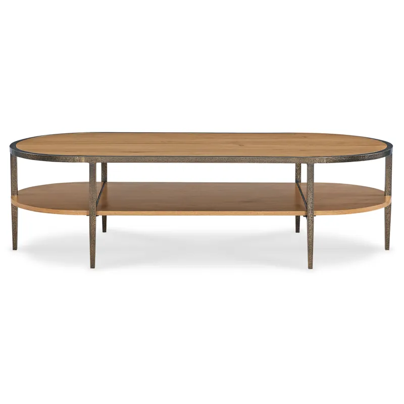 Cashiers Oval Cocktail Table