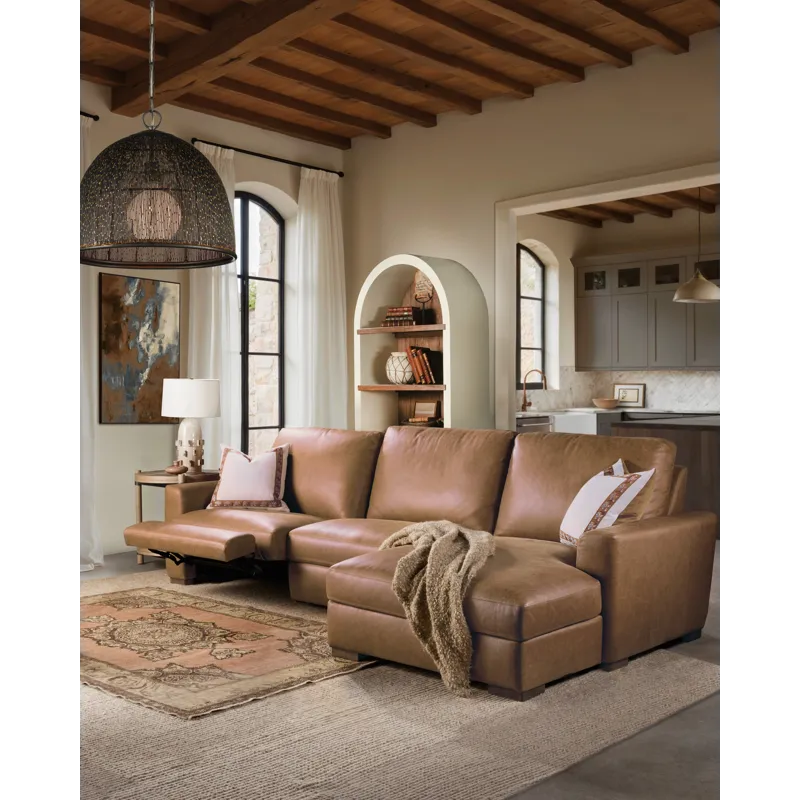 Hooker Ready-Made Upholstery Optimus Three-Seat Sectional