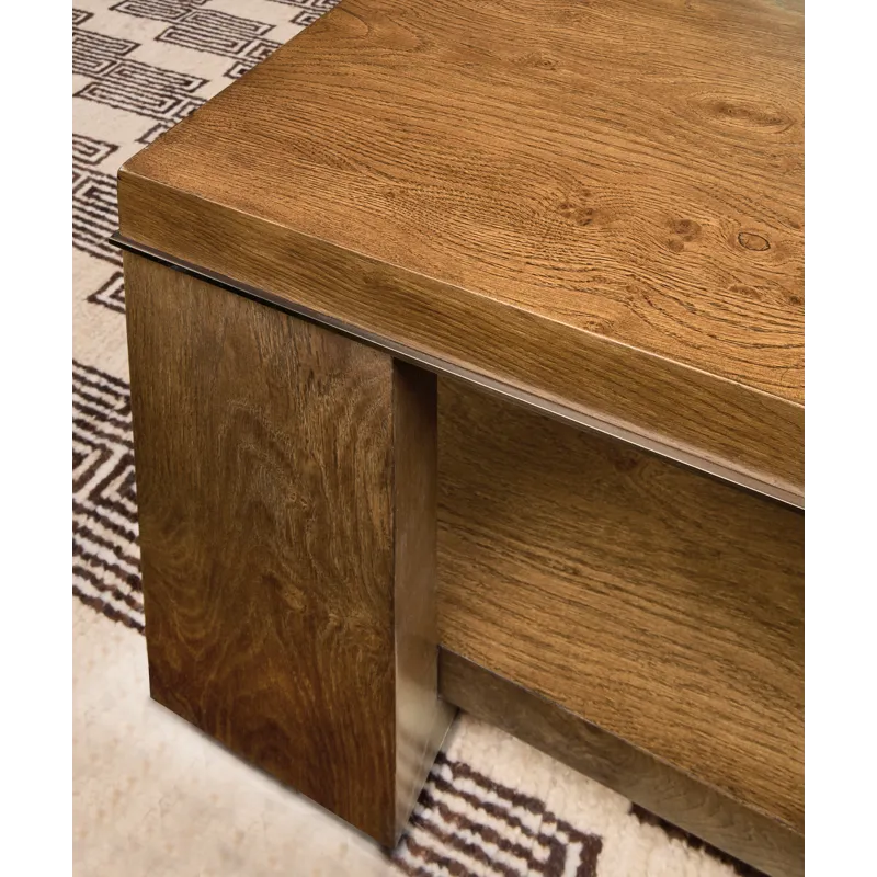 Melange Mulholland Rectangle Cocktail Table