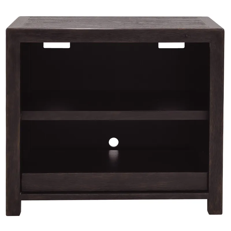 Driftwood Open Shelf Cabinet