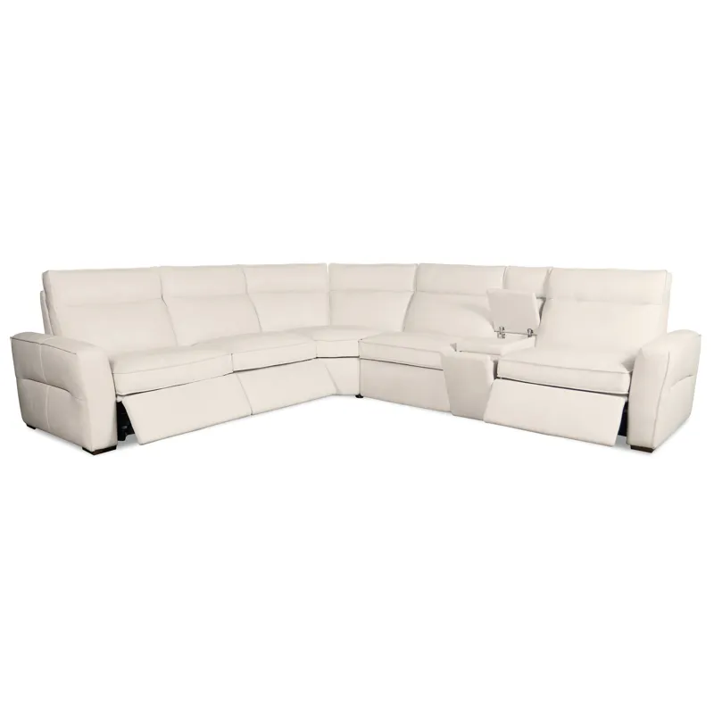Hooker Ready-Made Upholstery Vann Six-Piece Power Sectional