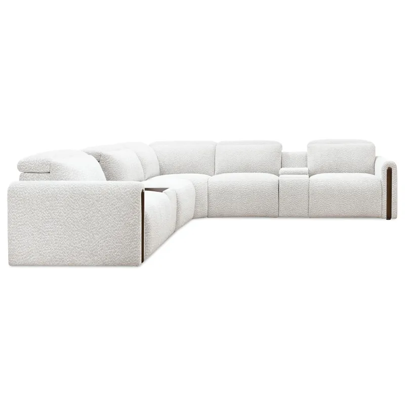 Hooker Ready-Made Upholstery Anaheim Seven-Piece Power Sectional