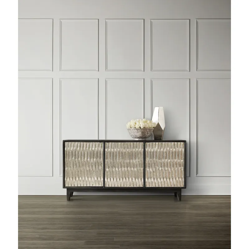 Shimmer Three-Door Credenza Abstract