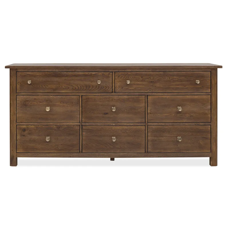 Driftwood Eight-Drawer Dresser