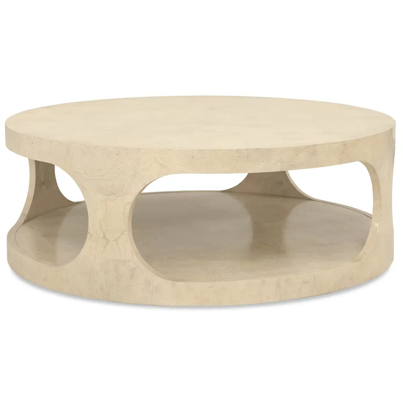 Archives Round Cocktail Table