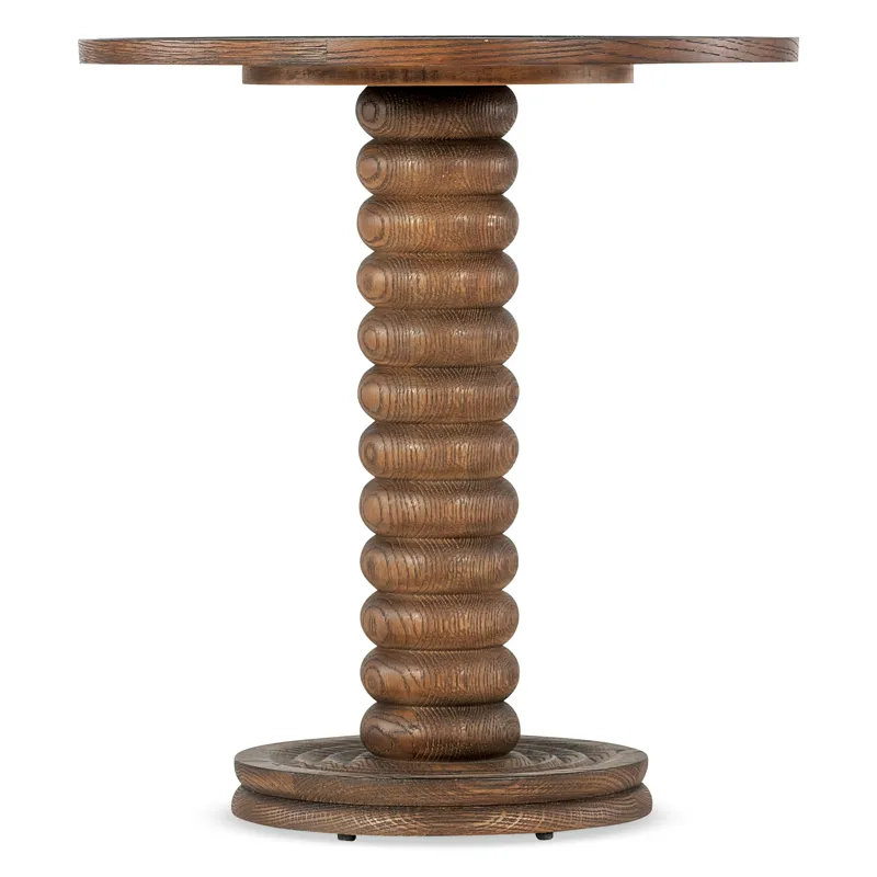 Commerce and Market Spindle Accent Table