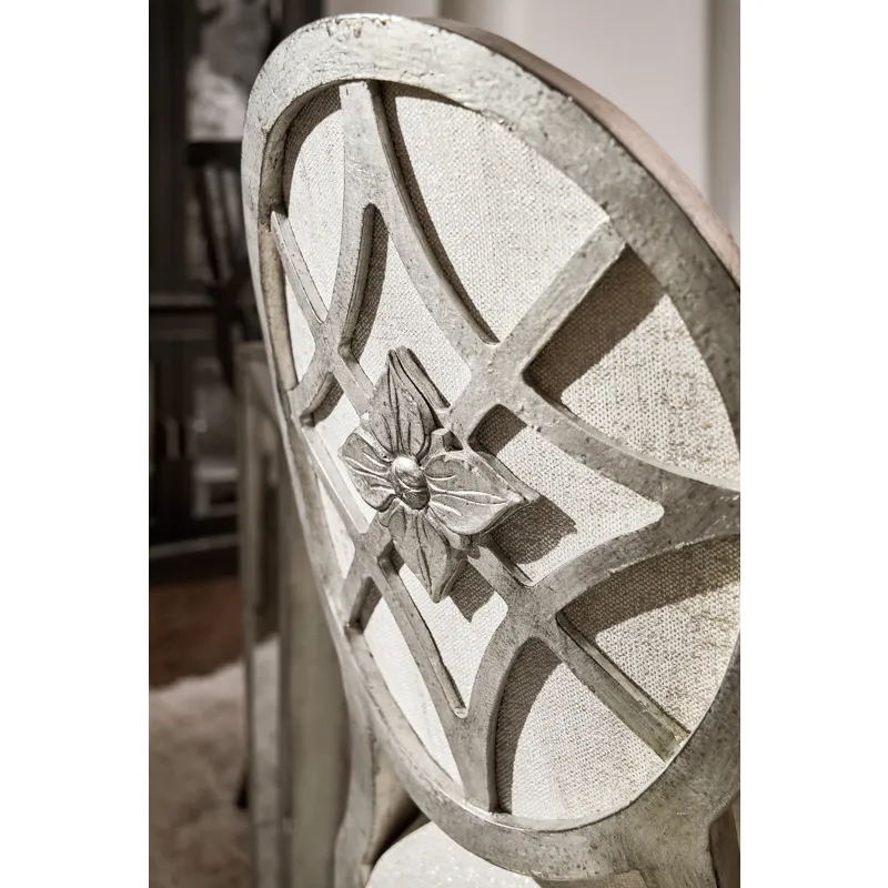 Sanctuary Romantique Oval Side Chair Detail