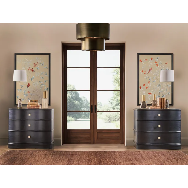 Melange Midnight Merlot Accent Chest